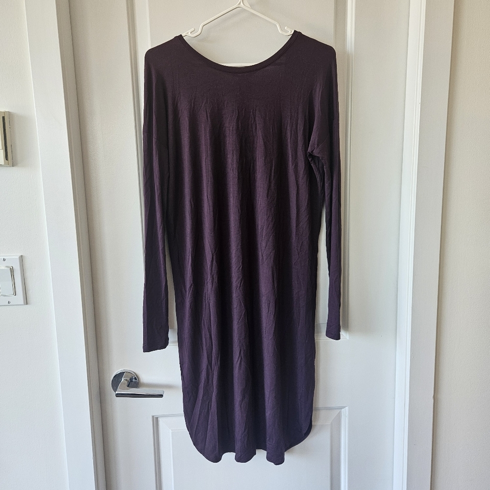 Aritzia Babaton Jaco Dress Deep Purple Size Small